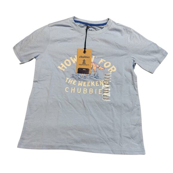 NWT Chubbies Kids Boys T-Shirt The Howlin' For The Weekend - Picture 2 of 4